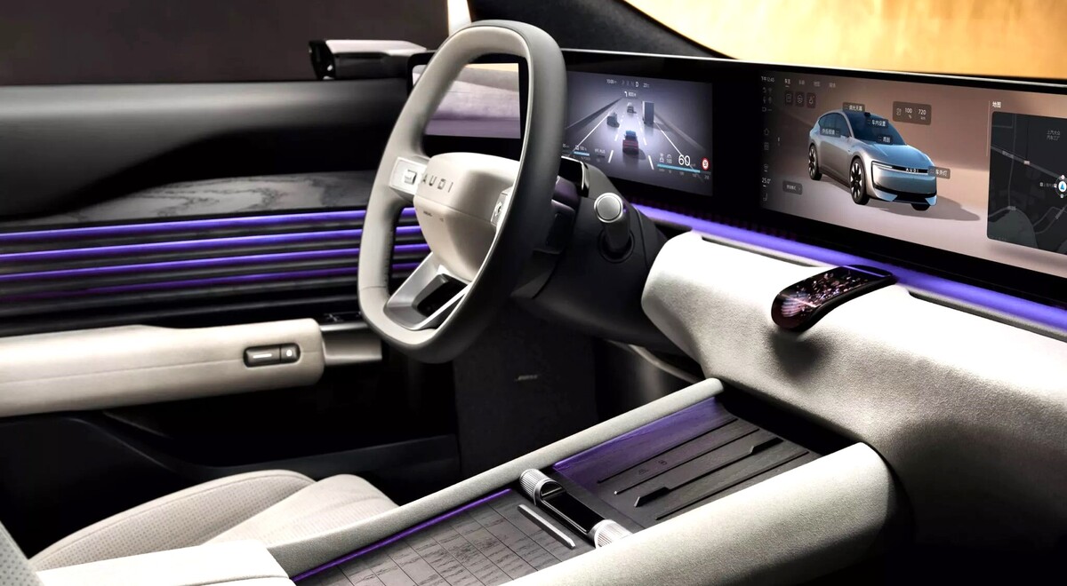 AUDI E5 Sportback: Presentado Oficialmente el crossover eléctrico que desafía lo establecido en China 4 AUDI E5 Sportback interior