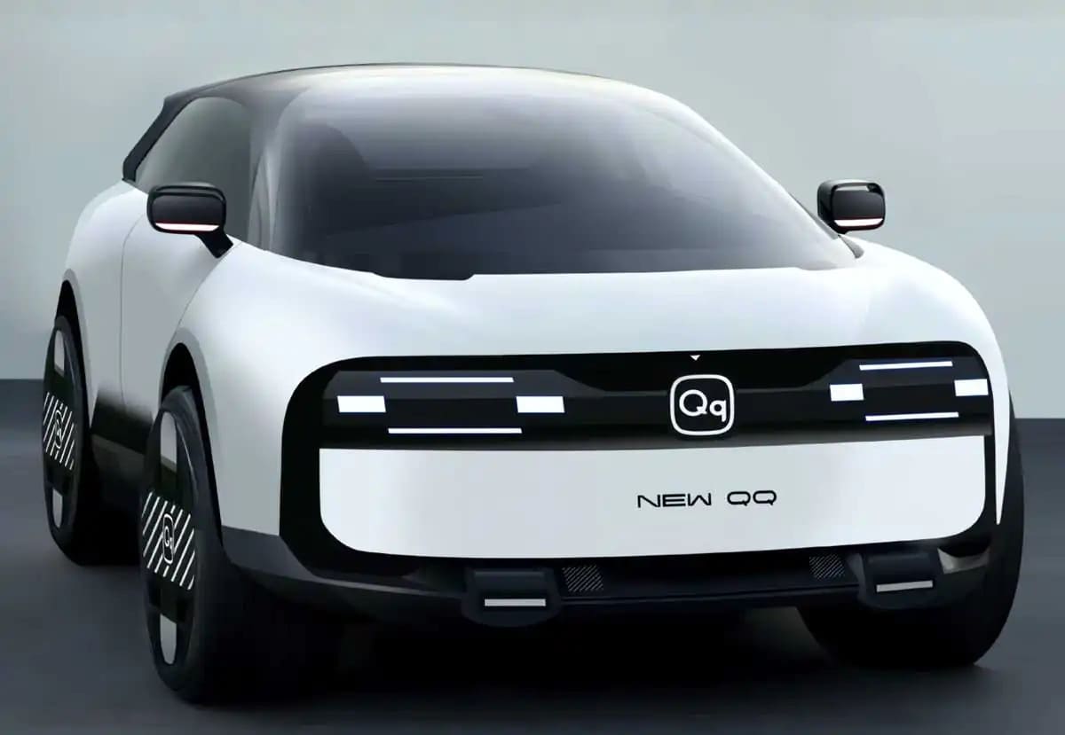 Chery QQ Concept: El regreso ahora como eléctrico y futurista 3 Chery QQ Concept frente