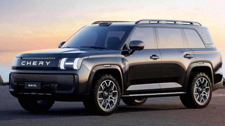 Chery Tiggo 9L: el SUV que aspira a superar al Land Cruiser