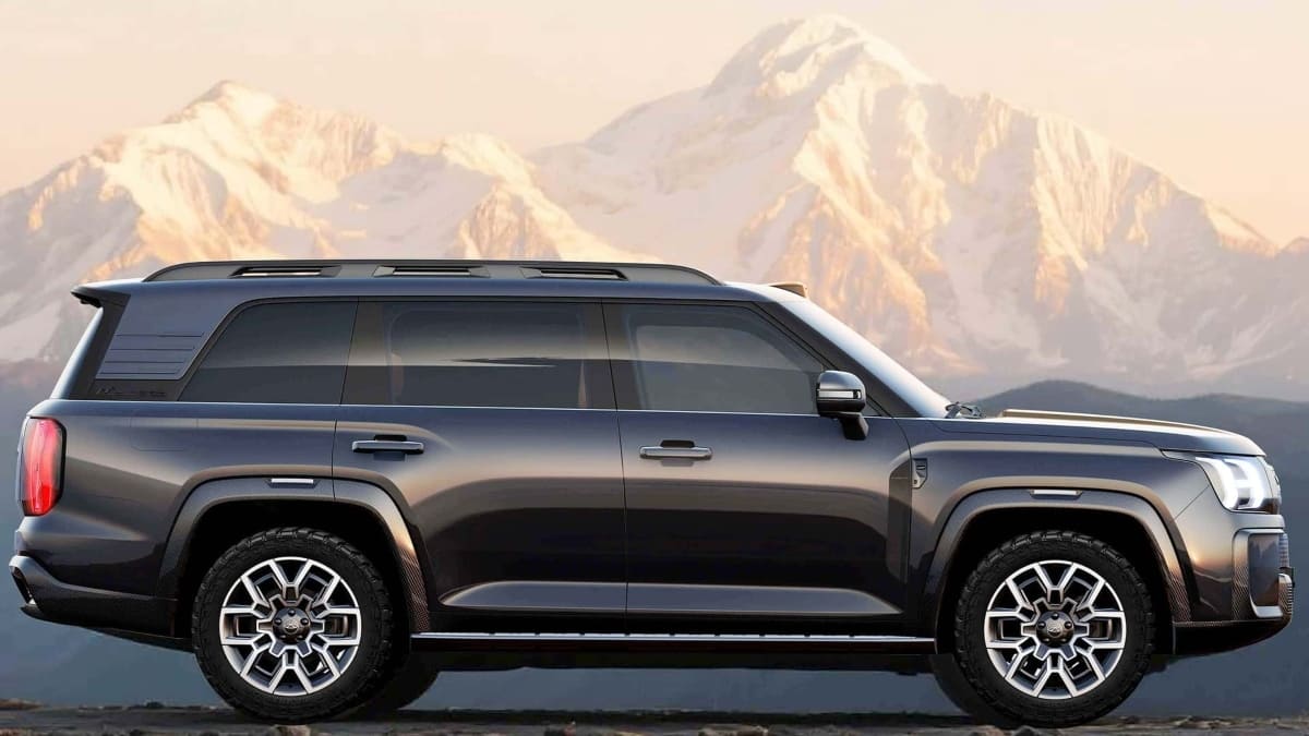 Chery Tiggo 9L: el SUV gigante que busca destronar al Land Cruiser 2 Chery Tiggo 9L lateral