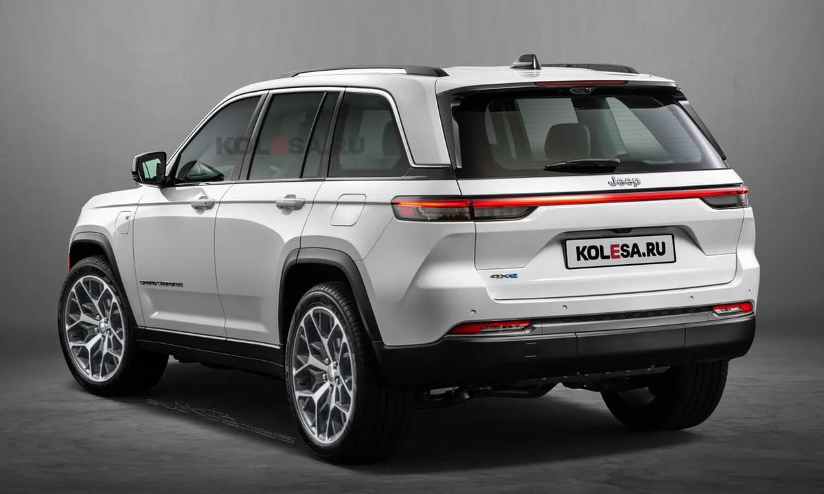 ¿El Jeep Grand Cherokee está a punto de reinventarse? Así serían sus líneas más modernas 2 Jeep Grand Cherokee render por detras