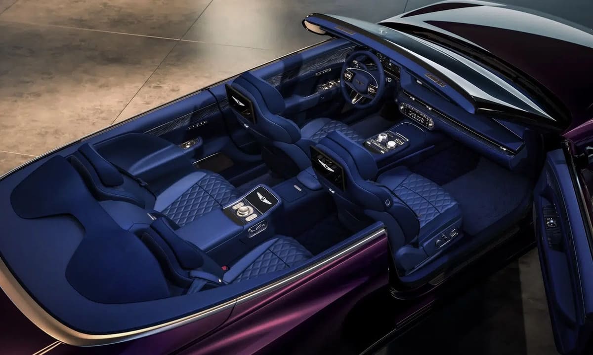 Genesis X Gran Coupé Convertible 2025: Reta a Bentley y Rolls-Royce 2 Genesis X Gran Convertible Concept 0003
