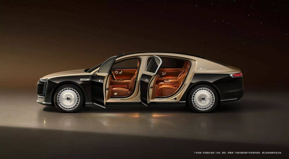 Huawei Maextro S800: El Sedán de Ultra-Lujo que Quiere Robarle el Trono a Rolls-Royce 3 Huawei Maextro S800 diseño exterior