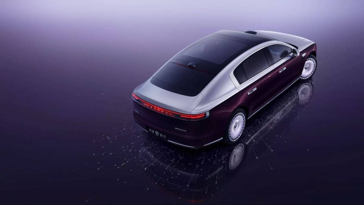 Huawei Maextro S800: El Sedán de Ultra-Lujo que Quiere Robarle el Trono a Rolls-Royce 2 Huawei Maextro S800 desde arriba