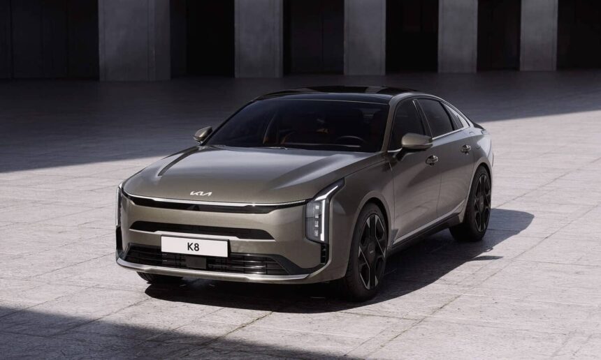 Kia K8 2026: Lujo, tecnología y eficiencia en un sedán de alta gama