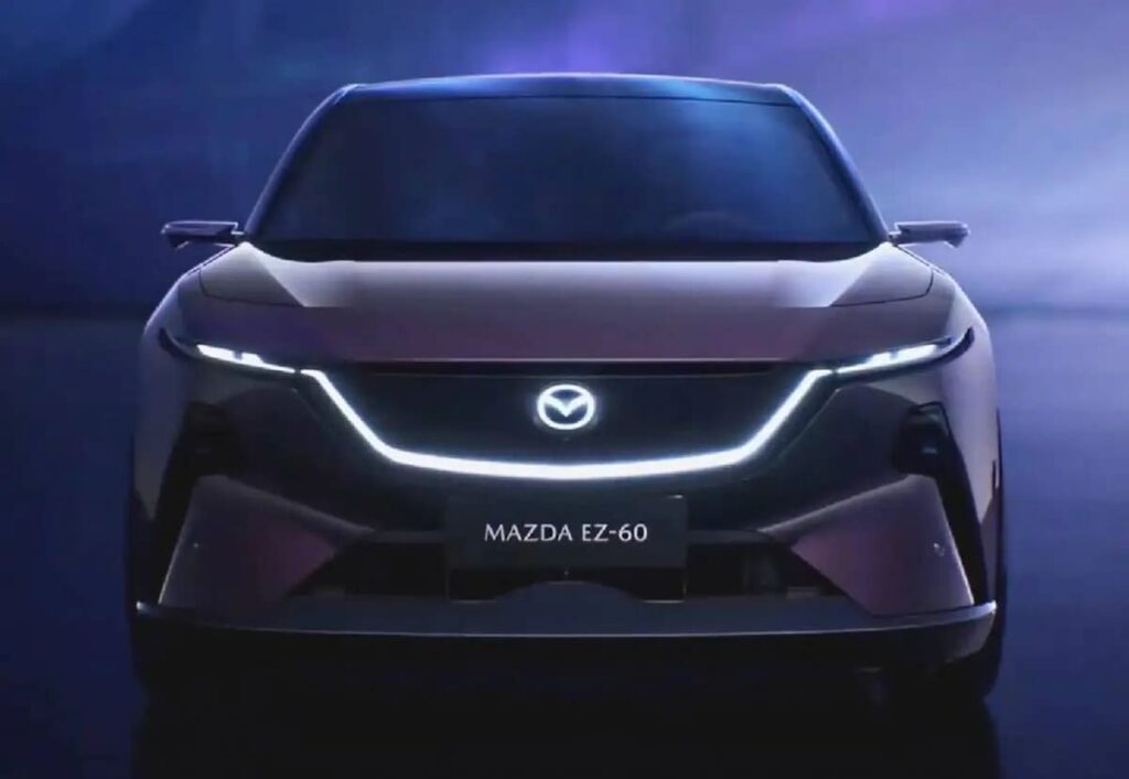 Mazda EZ-60: el SUV eléctrico japonés con alma china Fotos y Videos Oficiales 6 Mazda EZ-60 frente