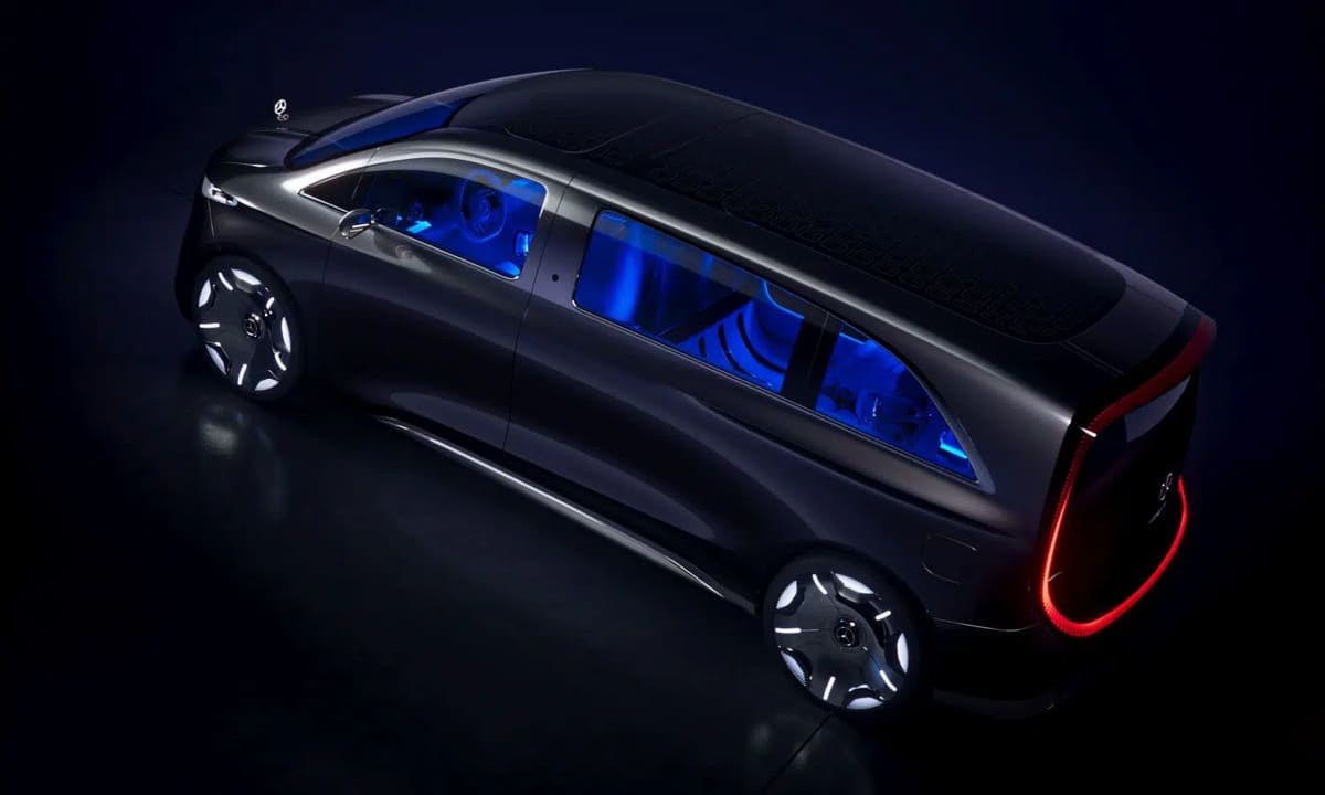 Mercedes Vision V VLS: La revolución de las vanes eléctricas de lujo fabricadas en Vitoria 4 Mercedes Vision V VLS