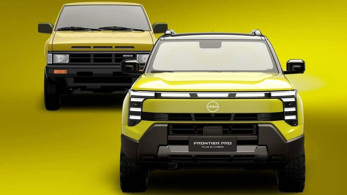 Nissan Frontier Pro híbrida enchufable: La Nueva Pick-up se presentó en China 3 Nissan Frontier Pro híbrida enchufable frente
