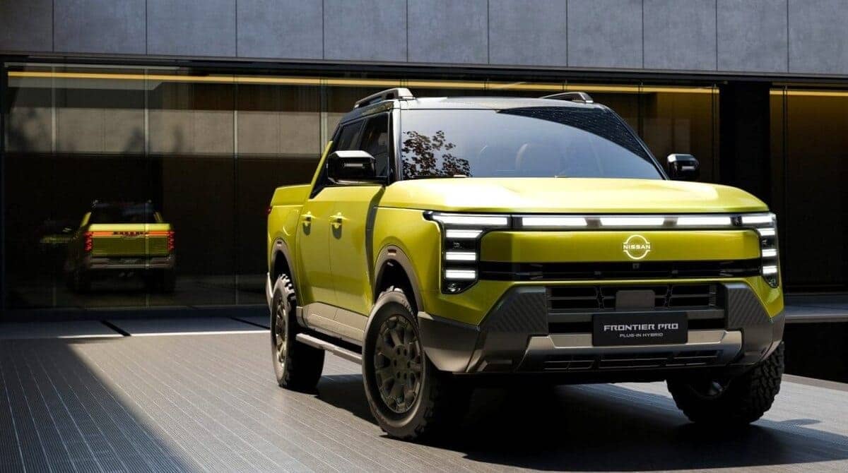 Nissan Frontier Pro híbrida enchufable: La Nueva Pick-up se presentó en China 4 Nissan Frontier Pro PHEV