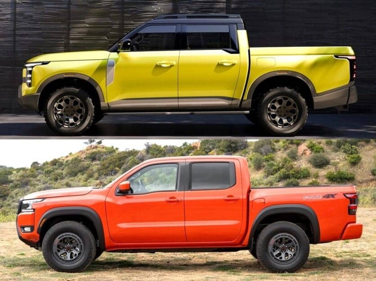 Nissan Frontier Pro híbrida enchufable: La Nueva Pick-up se presentó en China 7 Nissan Frontier Pro híbrida enchufable comparada con la frontier