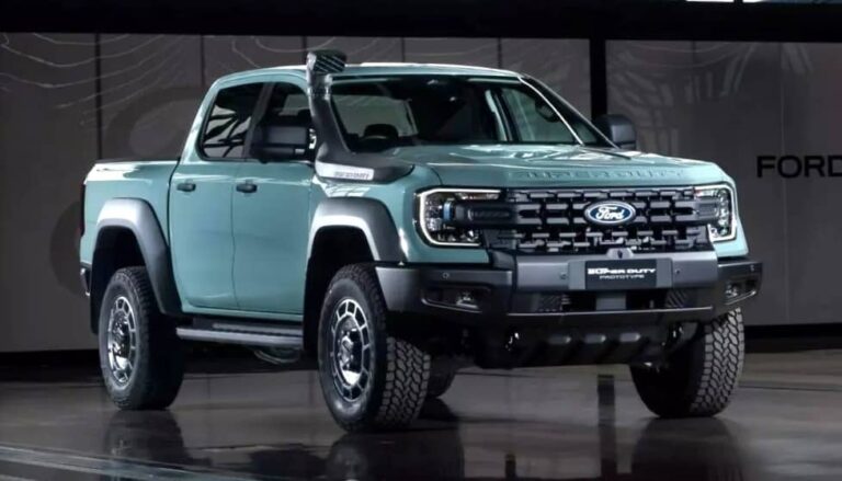 Nueva Ford Ranger Super Duty: La pick-up mediana ideal para trabajo duro