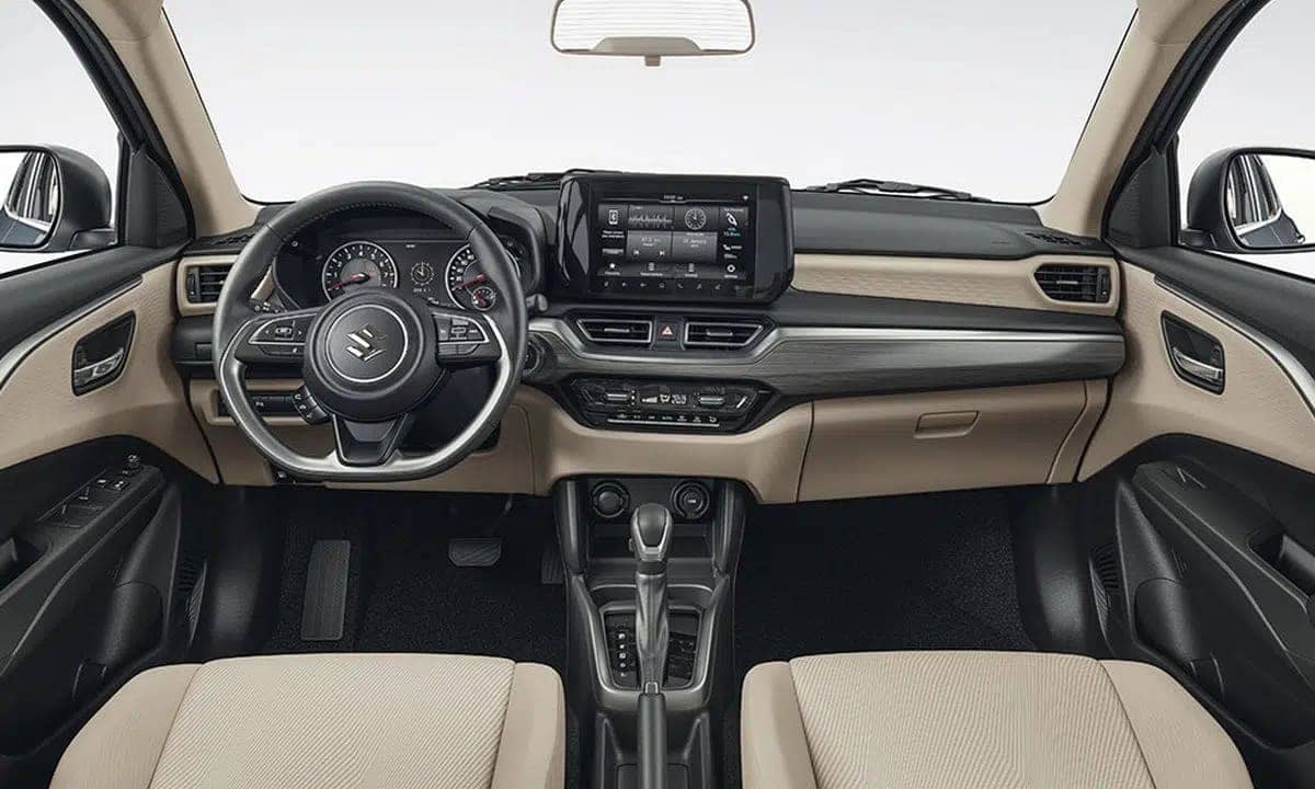 Nuevo Suzuki Dzire 2026: El sedán compacto que quiere conquistar el mundo 4 Nuevo Suzuki Dzire 2026 interior