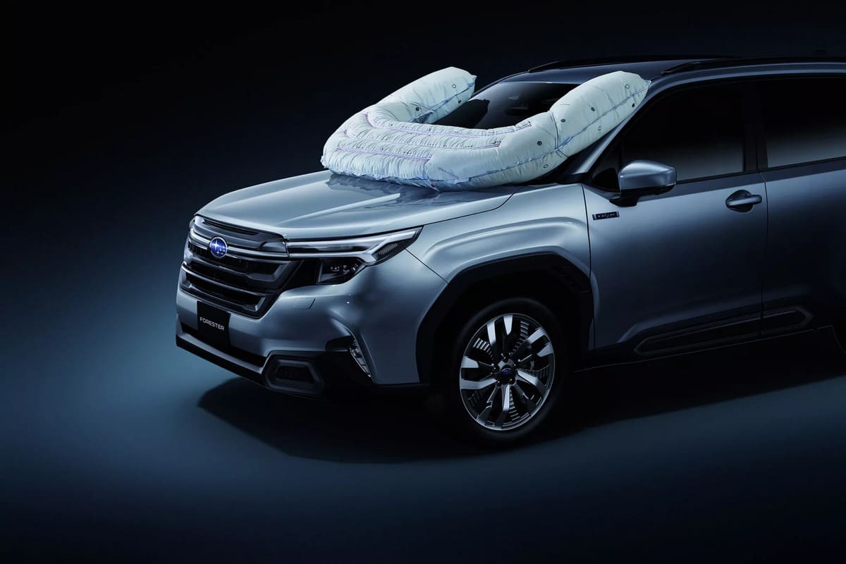 Nuevo airbag de Subaru que protege a ciclistas antes de que impacten el parabrisas: innovación que podría salvar vidas 2 Airbag de Subaru que protege a ciclistas