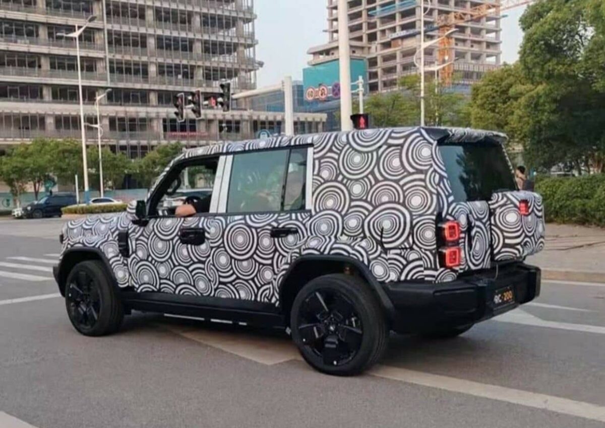 El SUV eléctrico de iCar, el clon chino del Land Rover Defender chery icar 0002