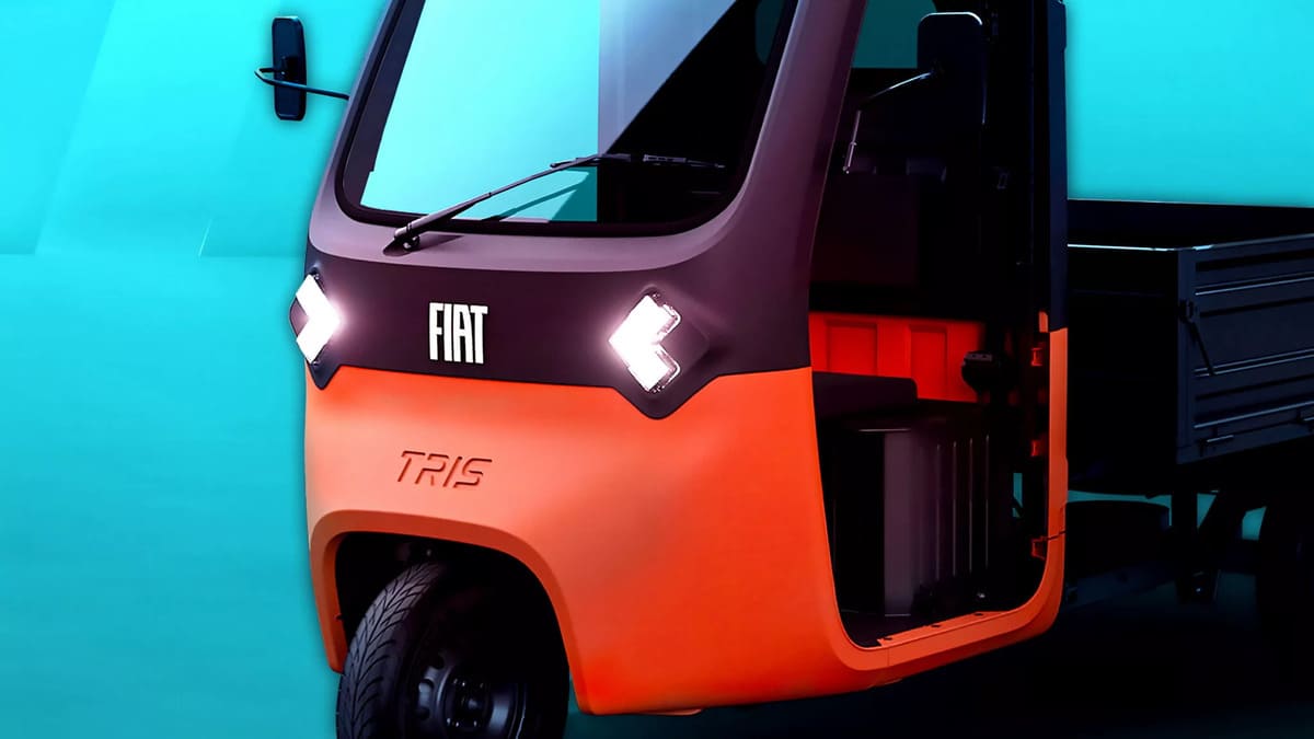 Fiat TRIS: La pick-up eléctrica ultraligera que redefine la última milla 3 Nuevo Fiat TRIS