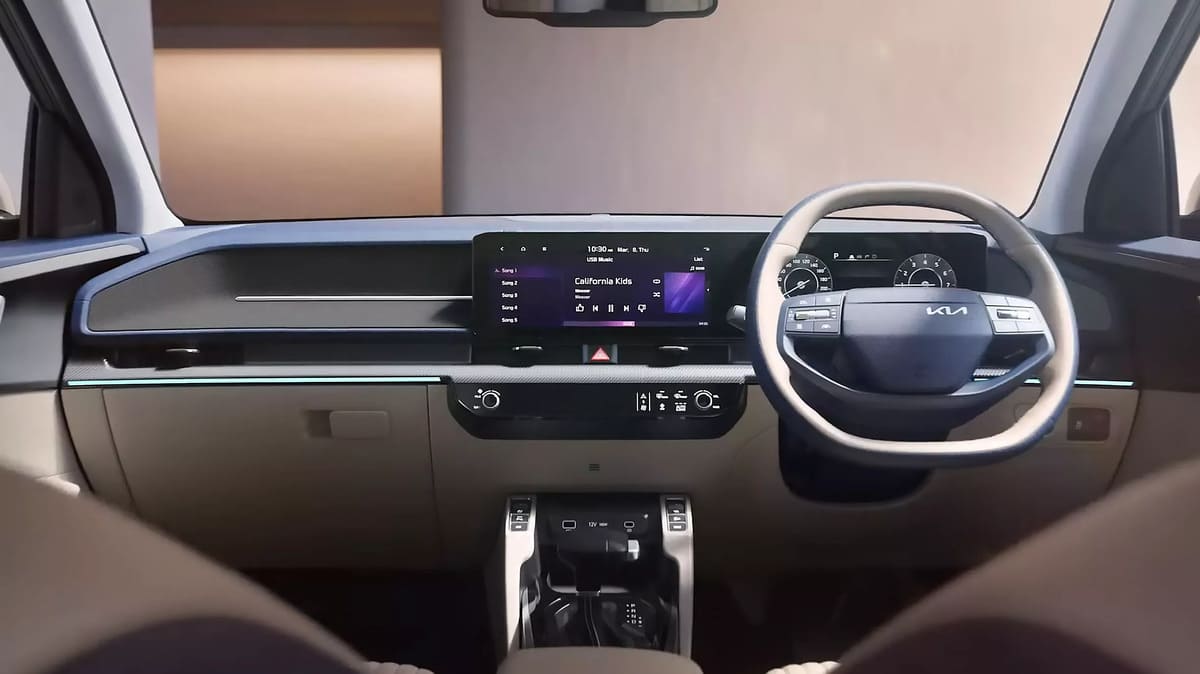 Kia Carens Clavis: Un Crossover Eléctrico en Apariencia, Pero No lo Es Kia Carens Clavis interior