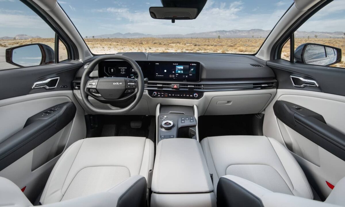 Kia Sportage 2026 llego a México: Precios y Características 3 Kia Sportage 2025 interior