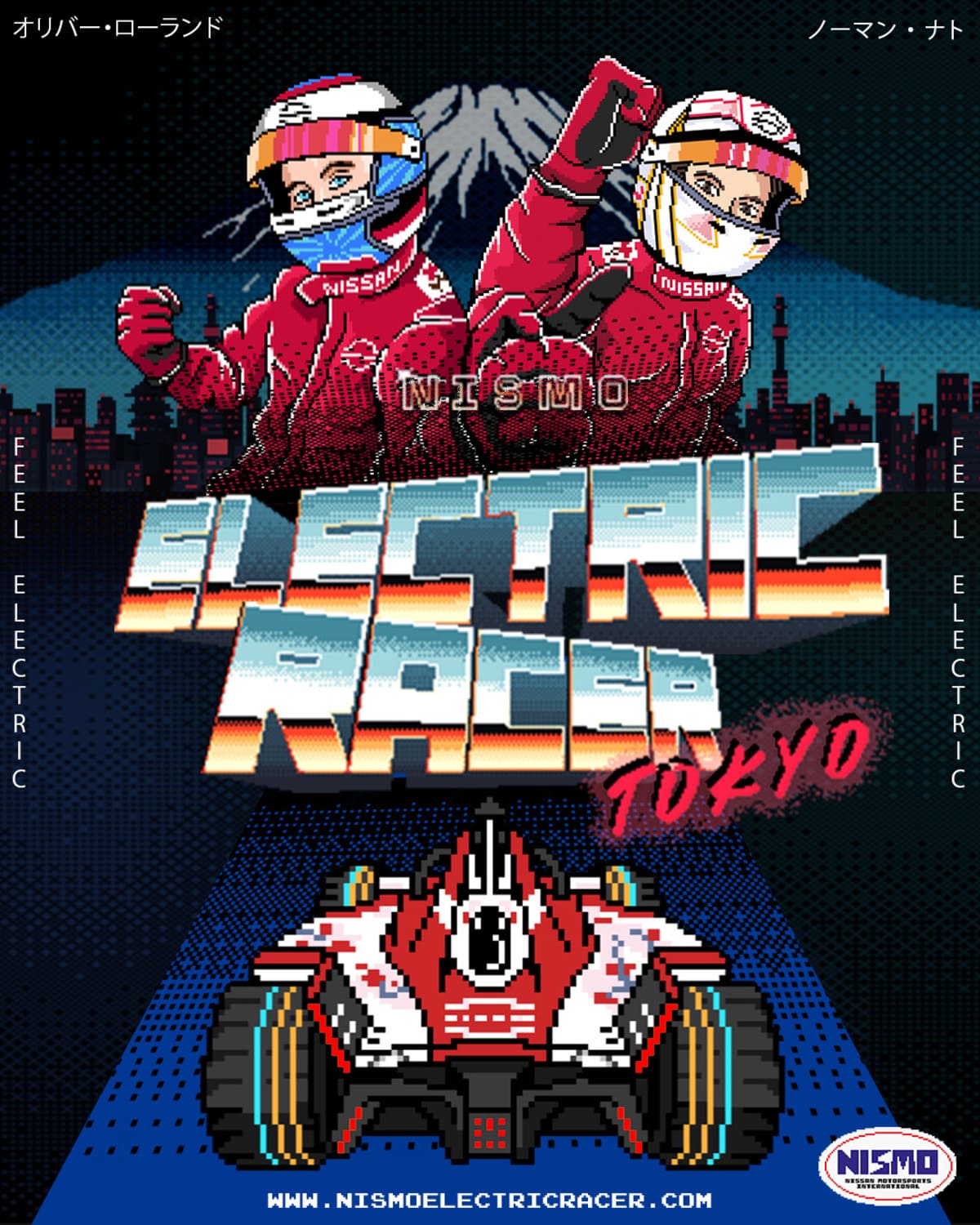 NISMO Electric Racer Tokyo: el videojuego retro que revive la emoción de la Fórmula E con estilo japonés 2 NISMO Electric Racer Game