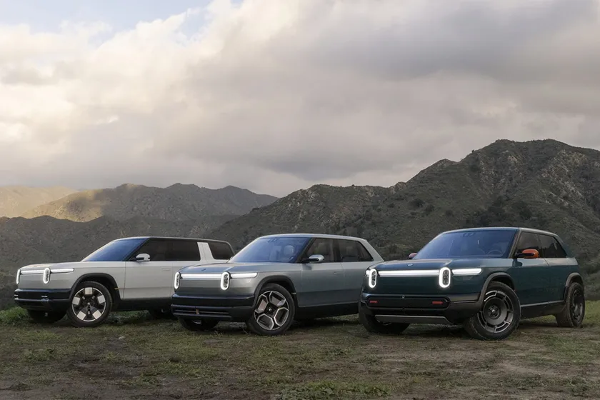 Rivian cumple con sus ganancias y atrae la millonaria inversión de Volkswagen 5 Rivian modelos