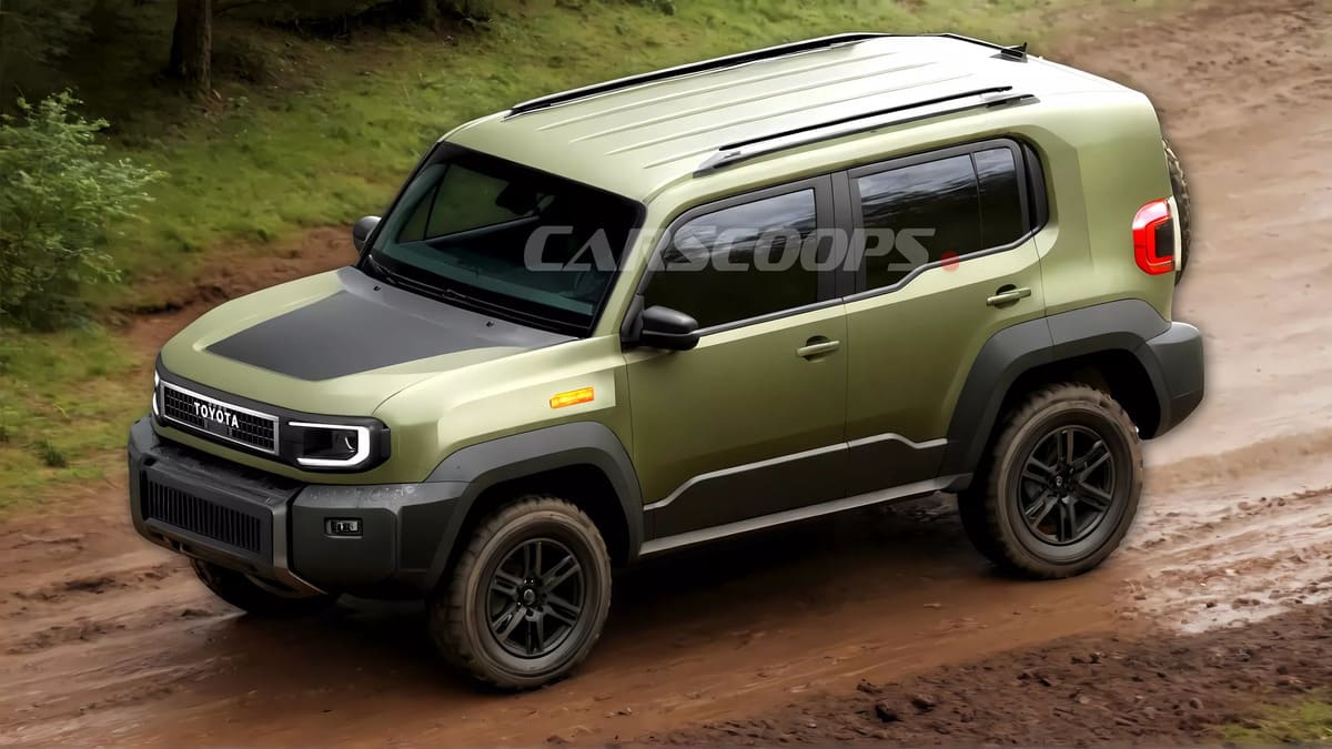 Toyota FJ Cruiser 2026: El Renacer Compacto y Todoterreno Que Todos Esperaban 3 Toyota FJ Cruiser Carscoops Render