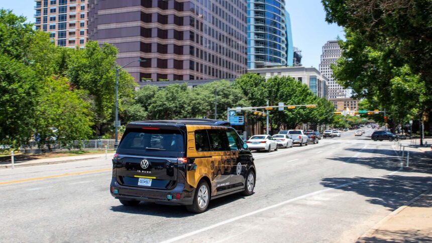 Volkswagen ID. Buzz Autónomo: El Futuro de Uber Arranca en Los Ángeles