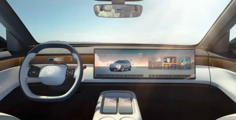 Volkswagen ID.Era: interior futurista del SUV eléctrico con 1.000 km de autonomía