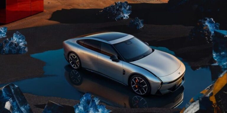 Xpeng P7 2025: primeras imágenes del coupé eléctrico que llegará a las calles