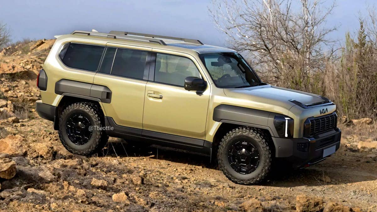 Kia se Prepara para Desafiar al Toyota Prado con el Tasman SUV 2 Tasman SUV frente
