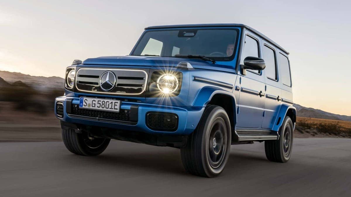 ¿Por qué el Mercedes Clase G eléctrico no ha tenido éxito? El fracaso del G 580 EQ 6 Mercedes G580 en carretera