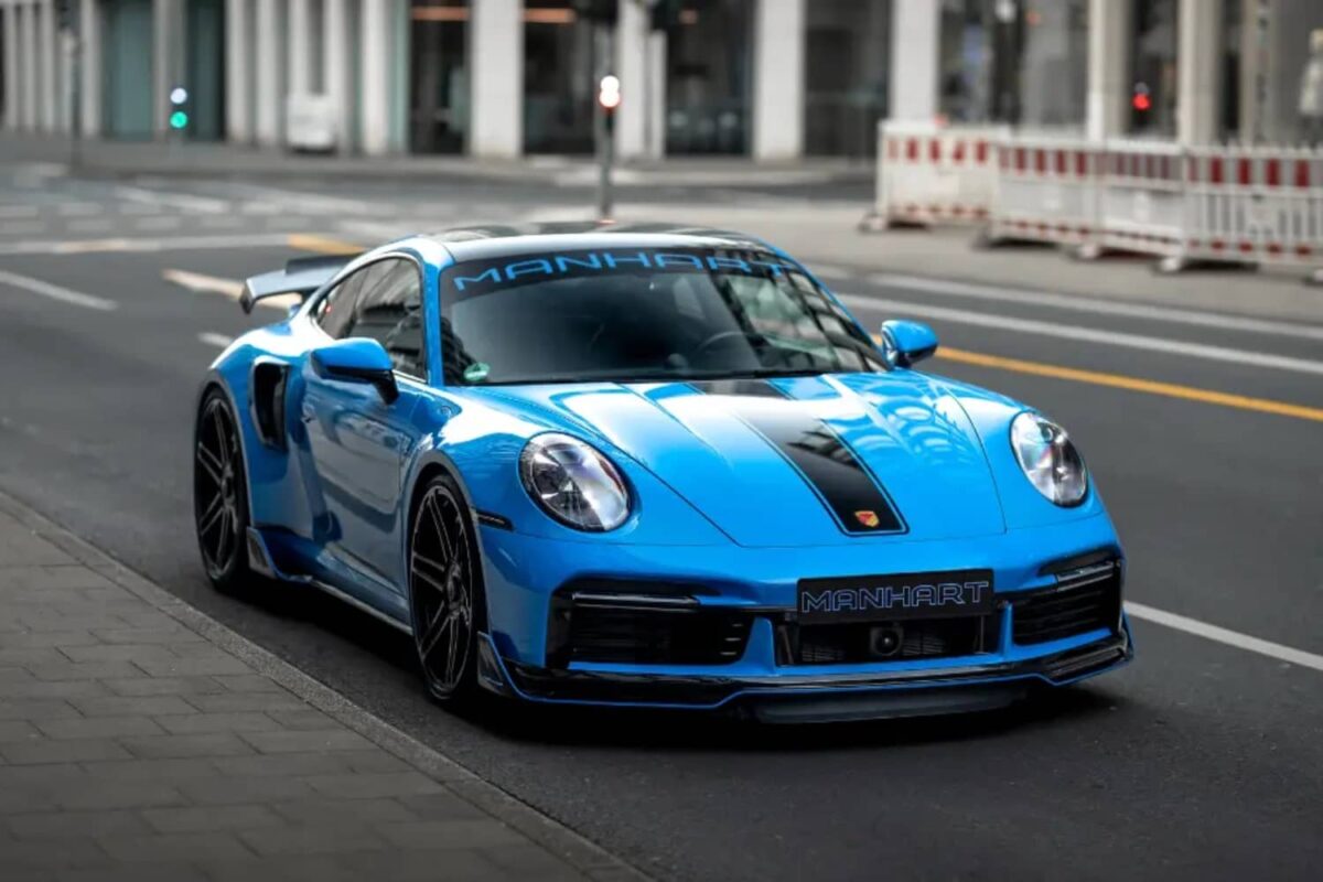 Porsche 911 Turbo S Manhart TR 900 II: El monstruo azul con 922 caballos 7 Manhart Porsche TR 900 II 0005