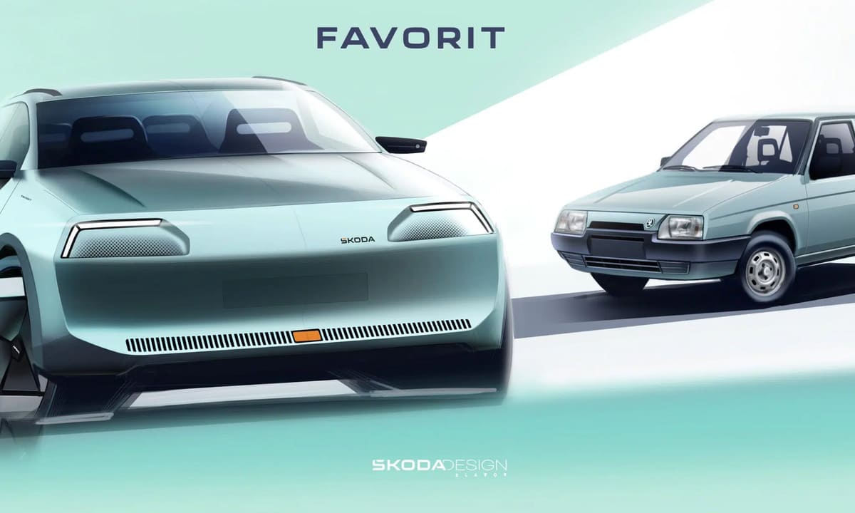 Skoda Favorit: el regreso de un mito checo Ahora Eléctrico 4 Skoda Favorit