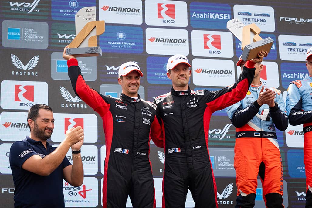 Toyota Gazoo Racing resplandece en el Rally Acrópolis 2025 3 TGR Rally Grecia