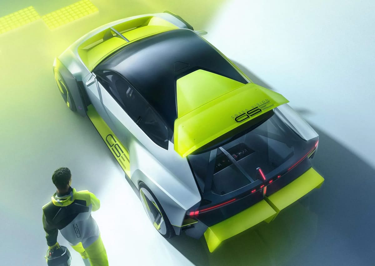 Opel Corsa GSE Vision Gran Turismo 2025: el hatchback electrificado transformado en superdeportivo Opel Corsa GSE VGT Concept 2025 0001