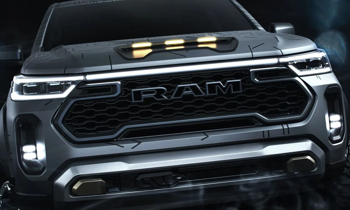 RAM Dakota Nightfall: la nueva pick up mediana 3 Ram Dakota Nightfall Concept 0001