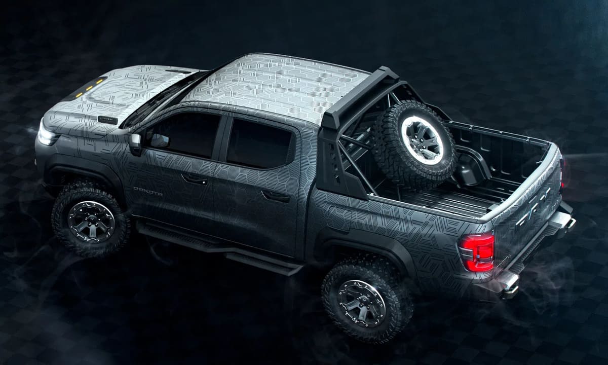 RAM Dakota Nightfall: la nueva pick up mediana 4 Ram Dakota Nightfall Concept 0005
