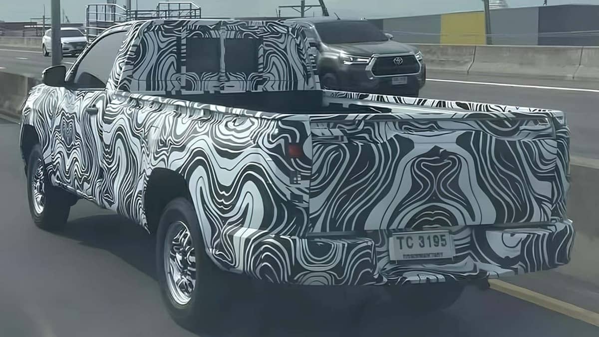 Toyota Hilux Cabina Simple 2026: También está a prueba 4 Toyota Hilux 2026 Cabina Simple 001
