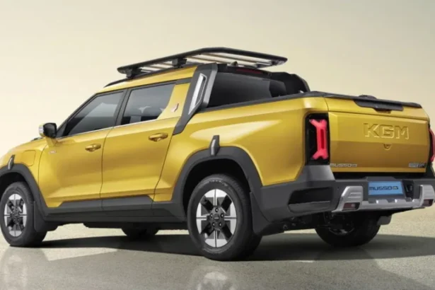 KGM Musso EV: la pick-up eléctrica más singular del planeta