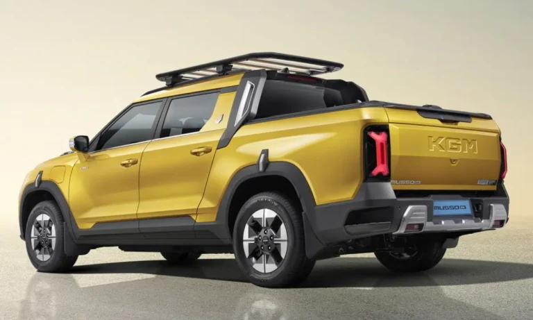 KGM Musso EV: la pick-up eléctrica más singular del planeta