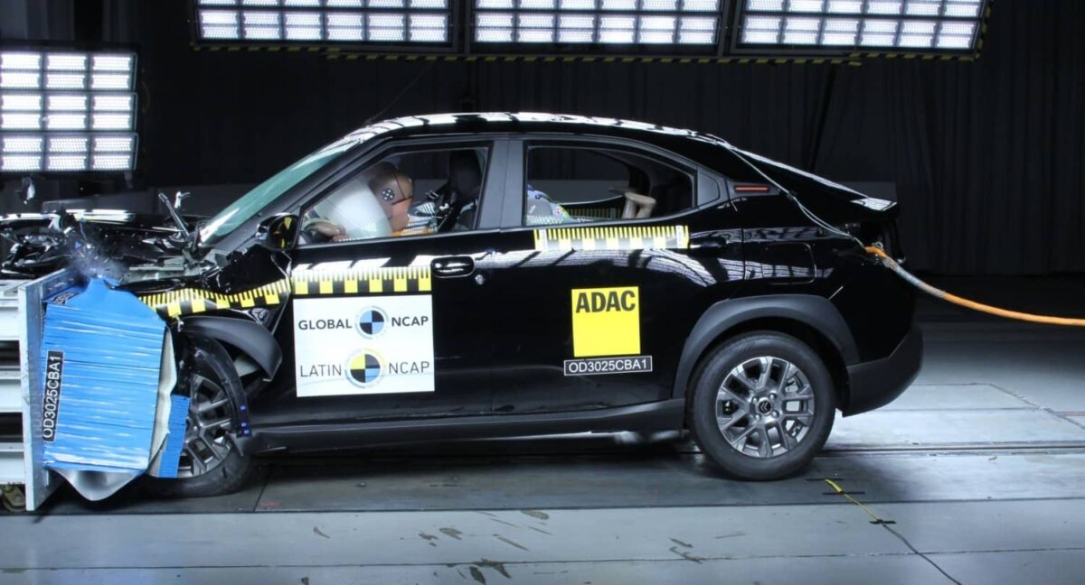 Citroën Basalt 0 estrellas en seguridad: el duro golpe en Latin NCAP 3 Citroen Basalt Latin NCAP 001