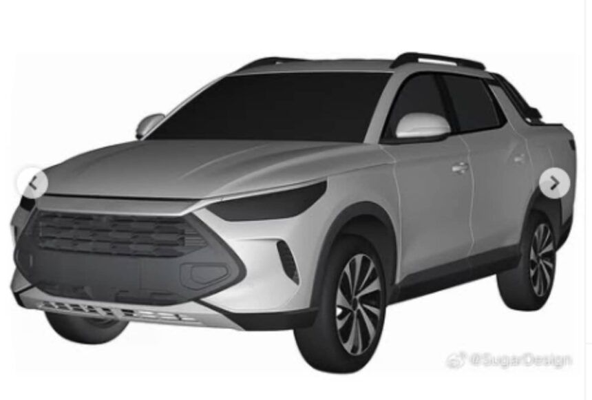 Filtran el diseño de la nueva pick up compacta de BYD: competirá con Toro y Maverick