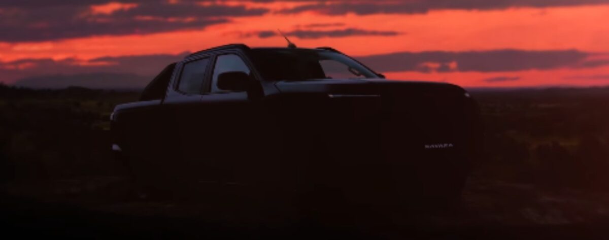 Nissan Frontier 2026 teaser