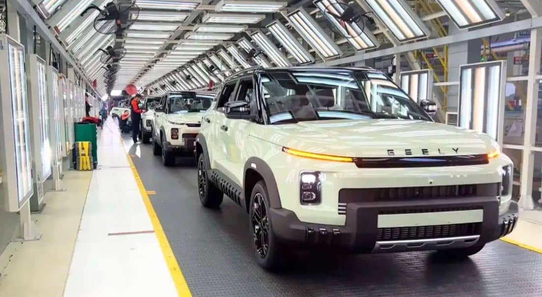 Geely Cowboy producción