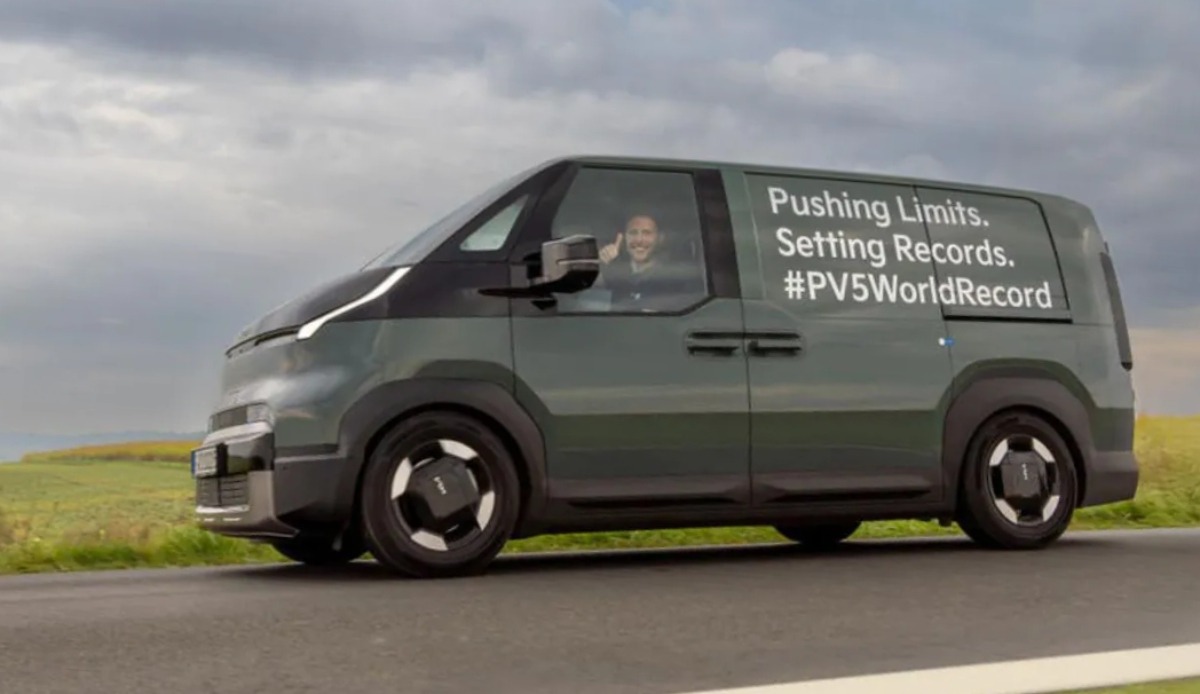 Kia PV5 record autonomia 2