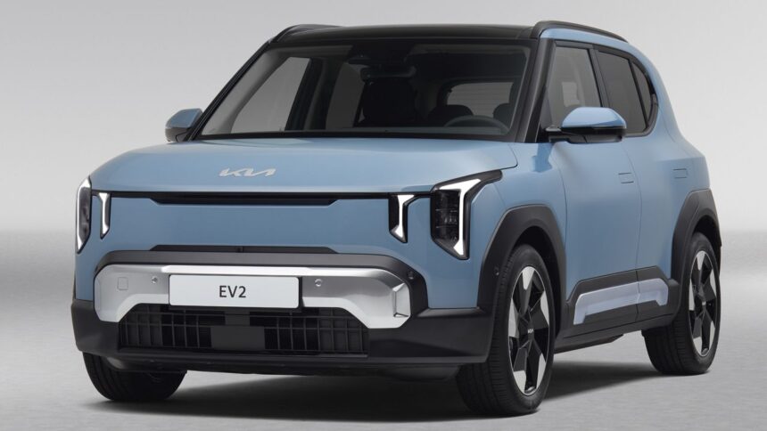 Nuevo KIA EV2: B-SUV eléctrico con autonomía de hasta 450 km